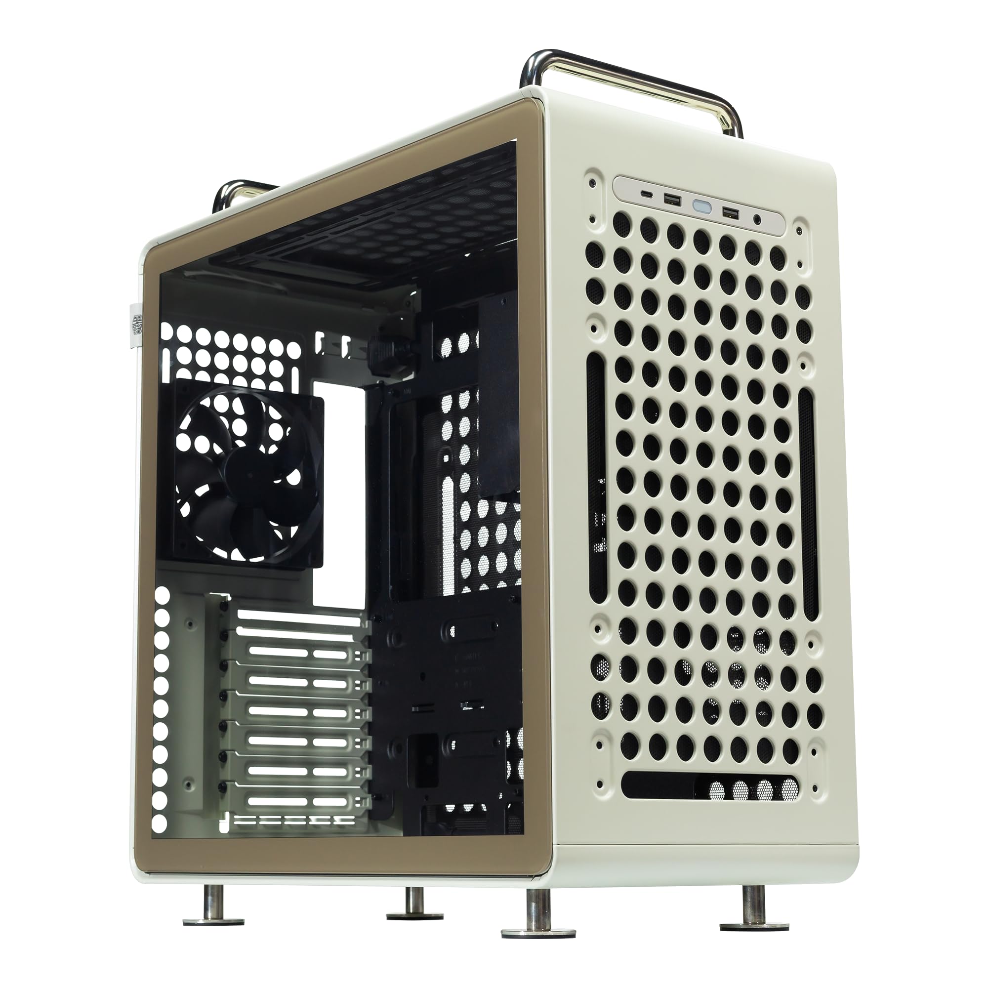 Amazon | Cooler Master QUBE 540 ATX ミッドタワー PCケース 高風量